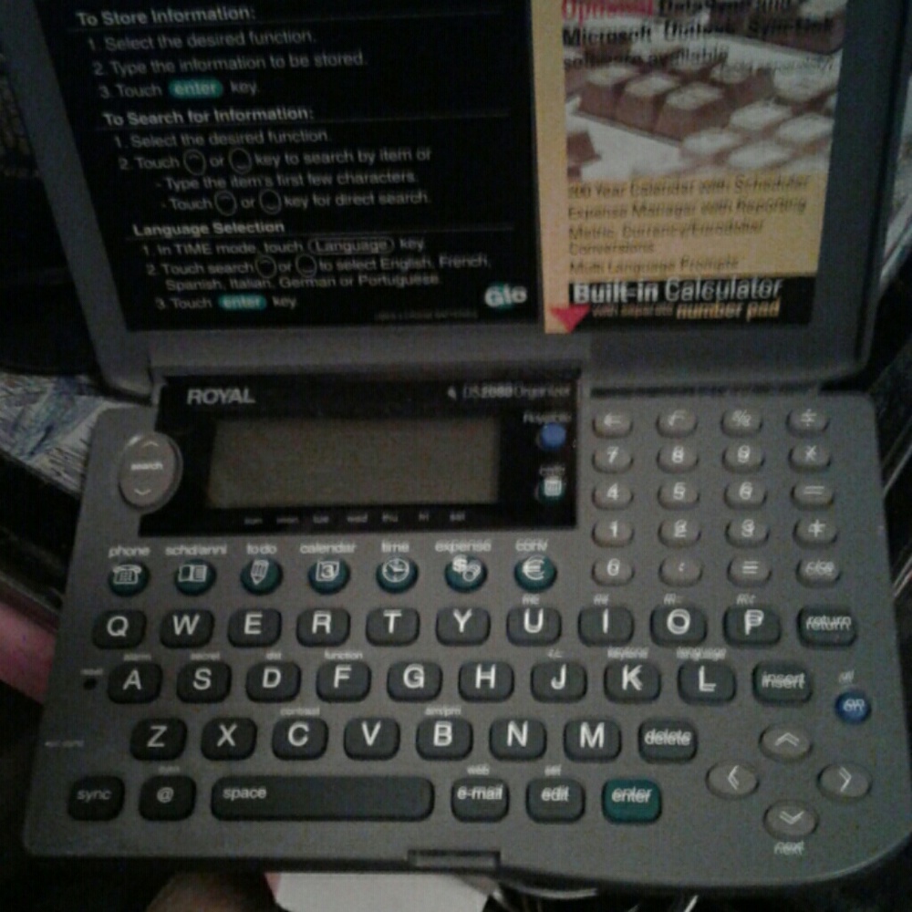 Royal ds2080 organizer